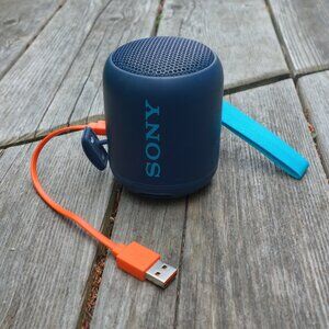 Sony SRS-XB12 Wireless Speaker and JBL USB Mini-B to USB-A Cable